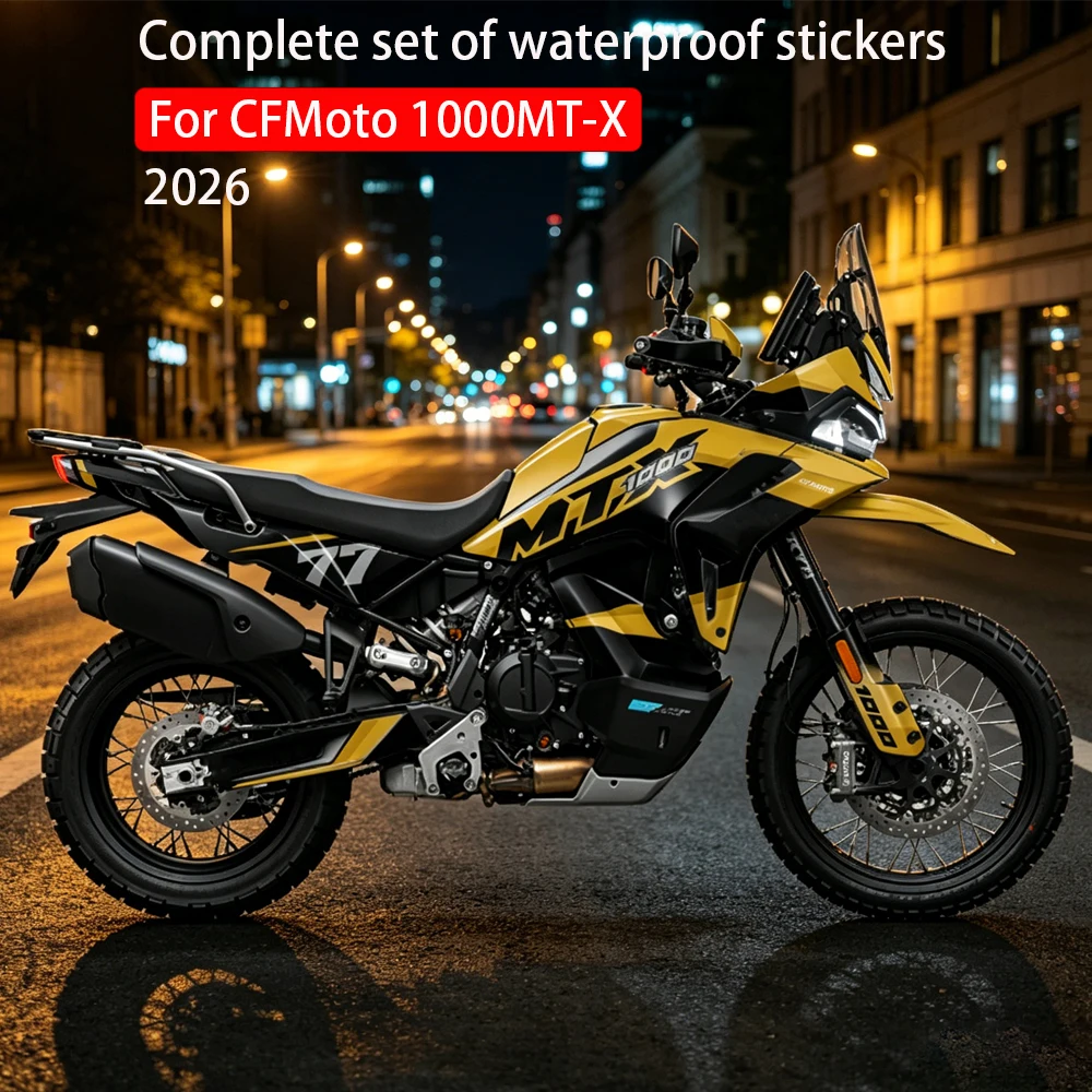 1000 MT X Sticker Full Car Sticker Decal For Cfmoto 1000MT-X 1000 MTX 1000MT Decorative Sticker Complete Set of Decal Protection