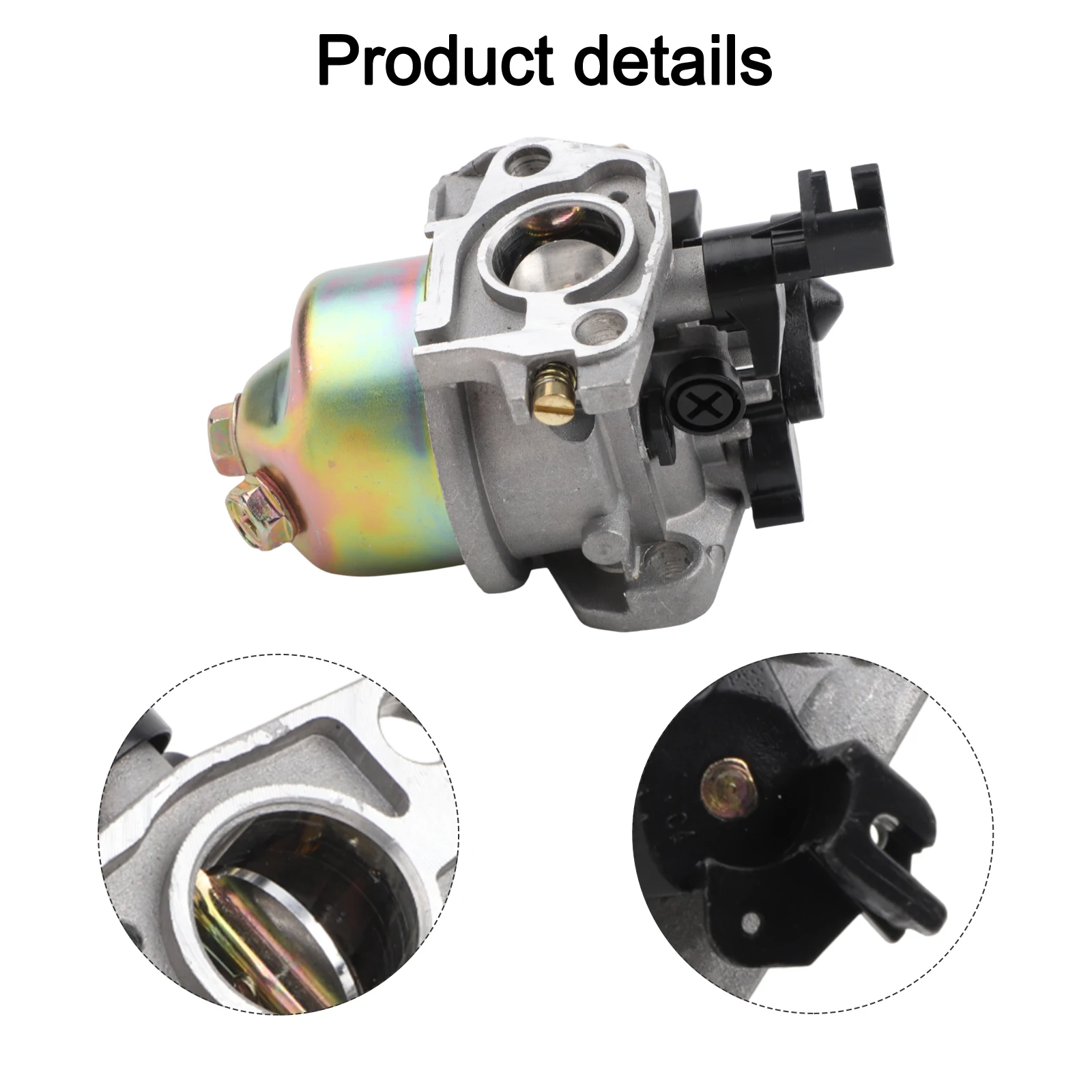Carburetor Kit for Honda For GX120 For GX200 GX240 Small Engine Models Including Choke Lever Fuel Line and 3 Gaskets