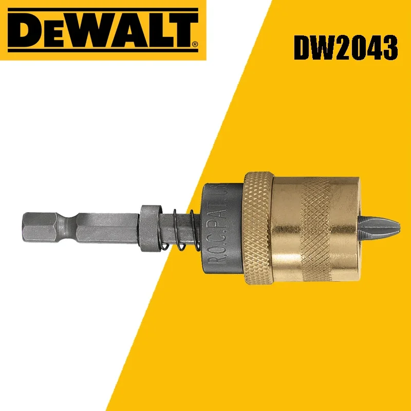 DEWALT DW2043 1/4in Hex Adjustable Screw Depth Setter Screwdepth Setter Power Tool Accessories