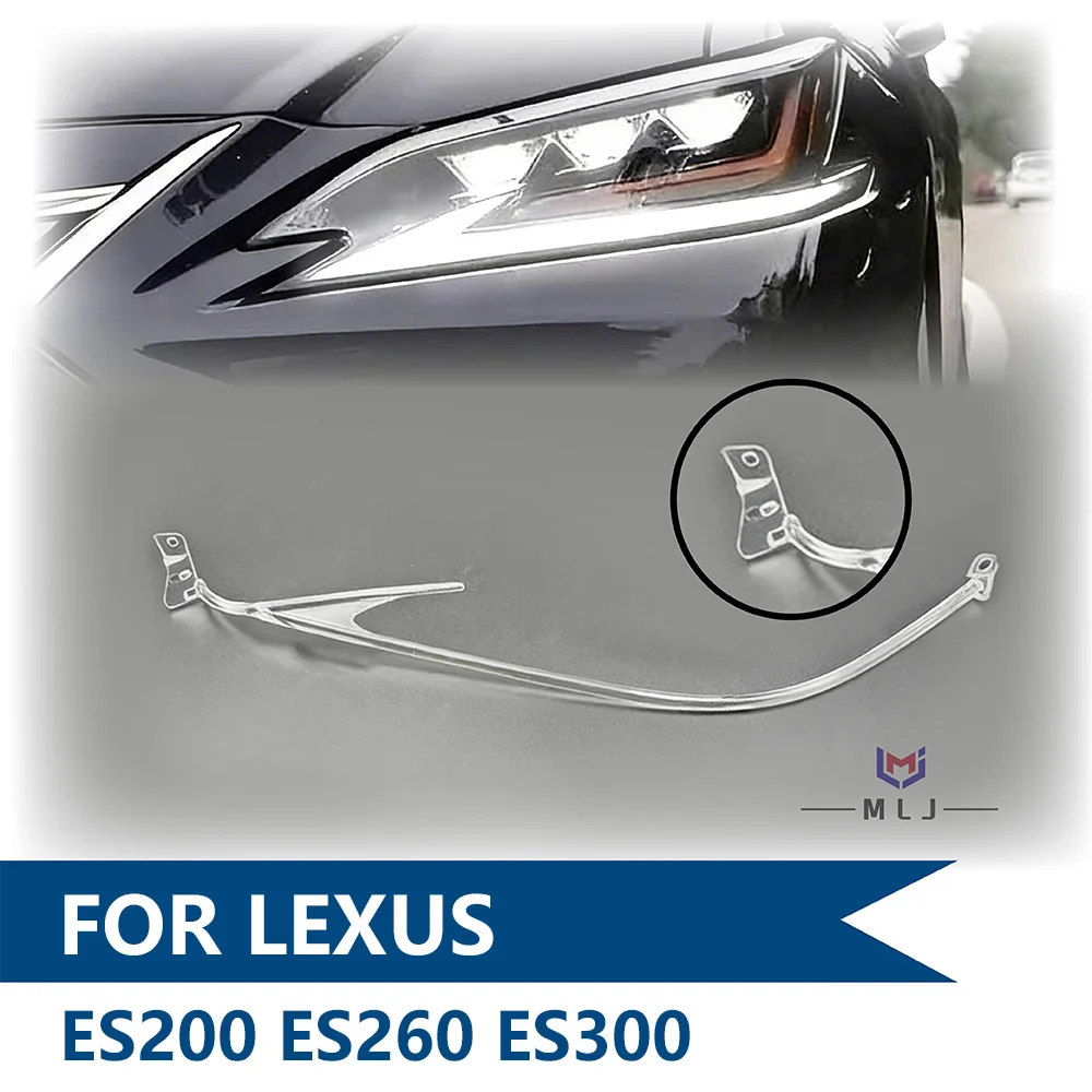 

For Lexus ES300 ES200 2018-2022 Headlight DRL Light Guide Strip DRL Bar Light Guide Tube Angel Eyes Car Accessories