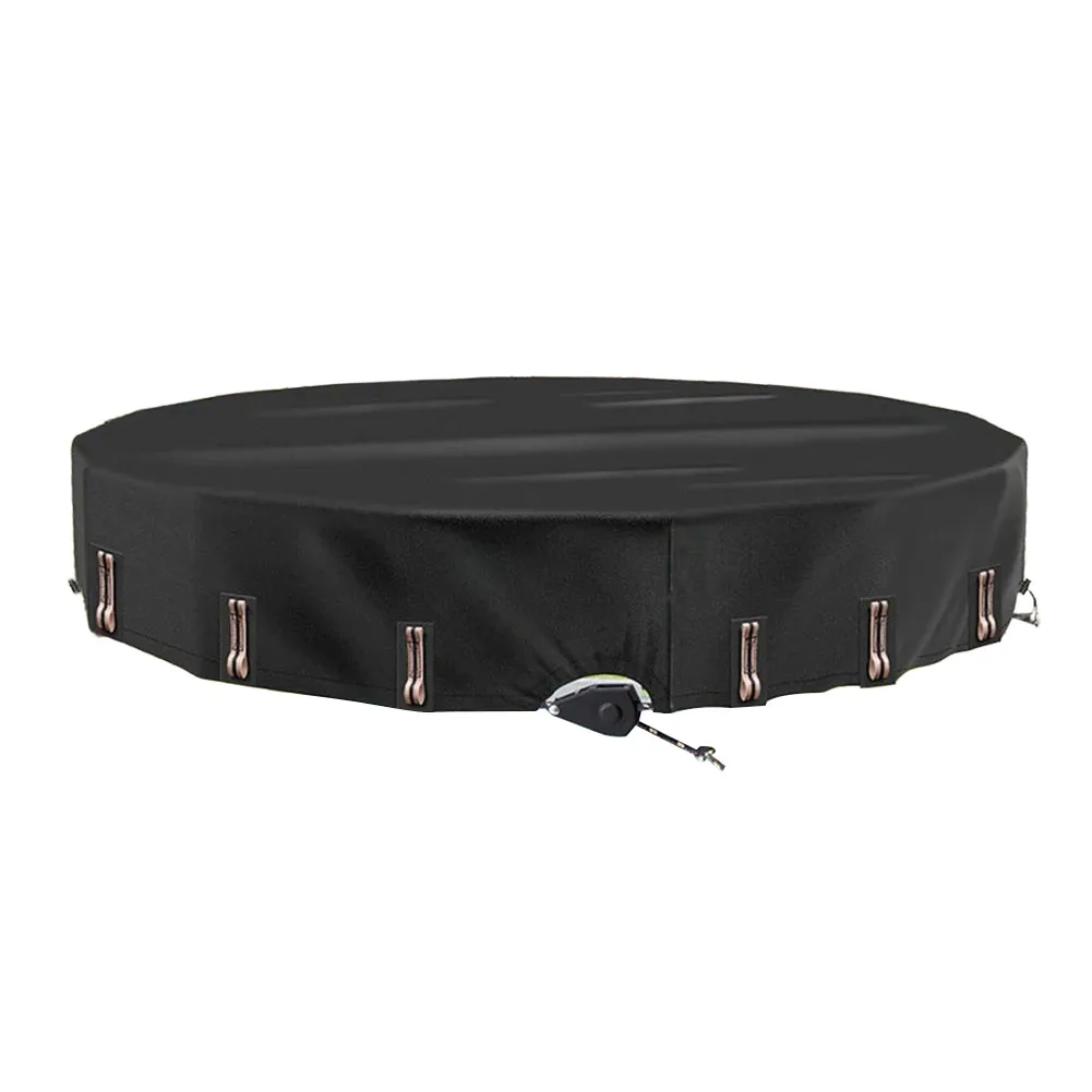 Frame Pool Cover Round Pool Cover Outdoor Swimming 15 Feet approx. 630 Cm Pool Cover Easy Installation Process