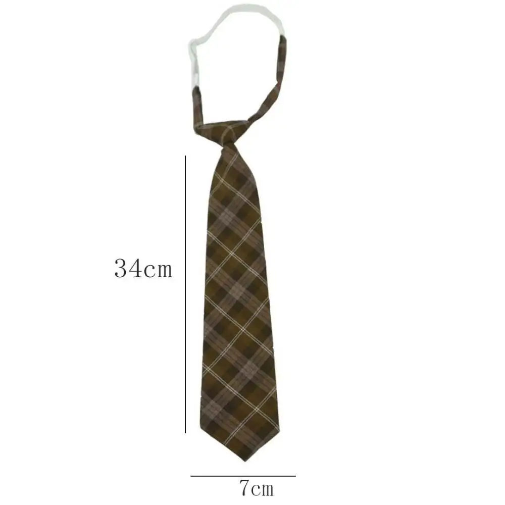 Black Ins Short Cute JK Decoration All-Matching Tie-Free JK Uniform Women's Ties JK Ties College Style Neck Tie