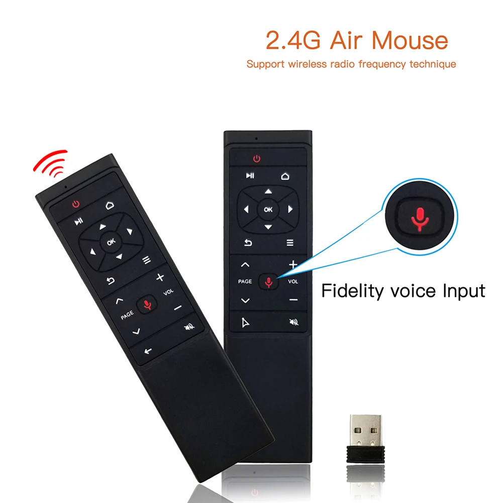 エアマウス付きリモコン,Android TVボックス用,mt12,音声アシスタント,h96 max,hk1,tx6,2.4g