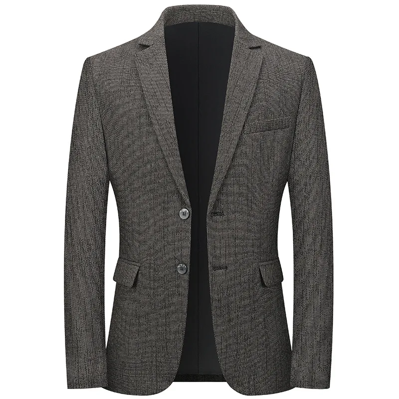 Fashion New Men's Suit Jackets Single Breasted Slim Fit Business Casual Blazer Coats Men Formal Clothing Tops Party Wedding Suit