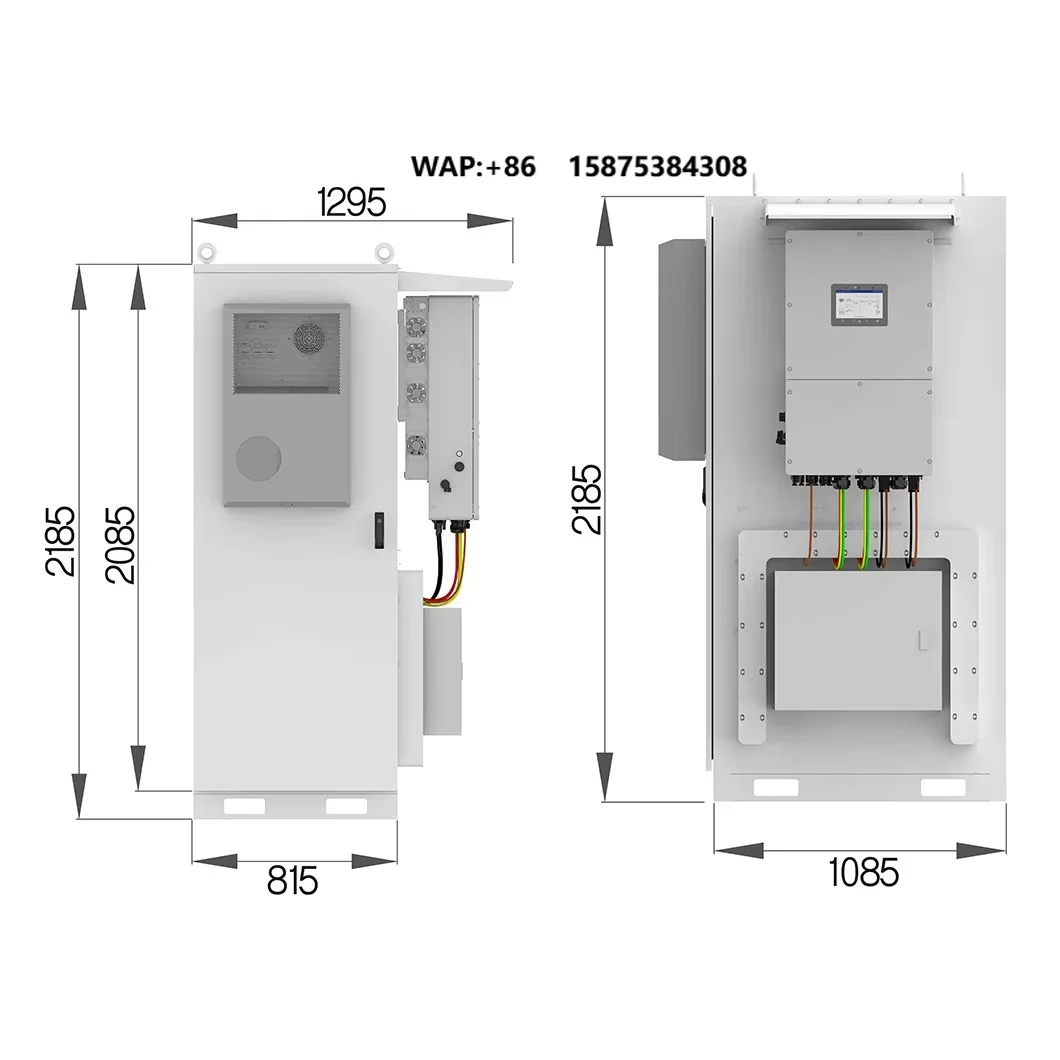 ESS Battery Hybrid Inverter Solar Energy Storage System All in One 112Kwh Lithium Battery 314Ah LiFePO4 Power Station