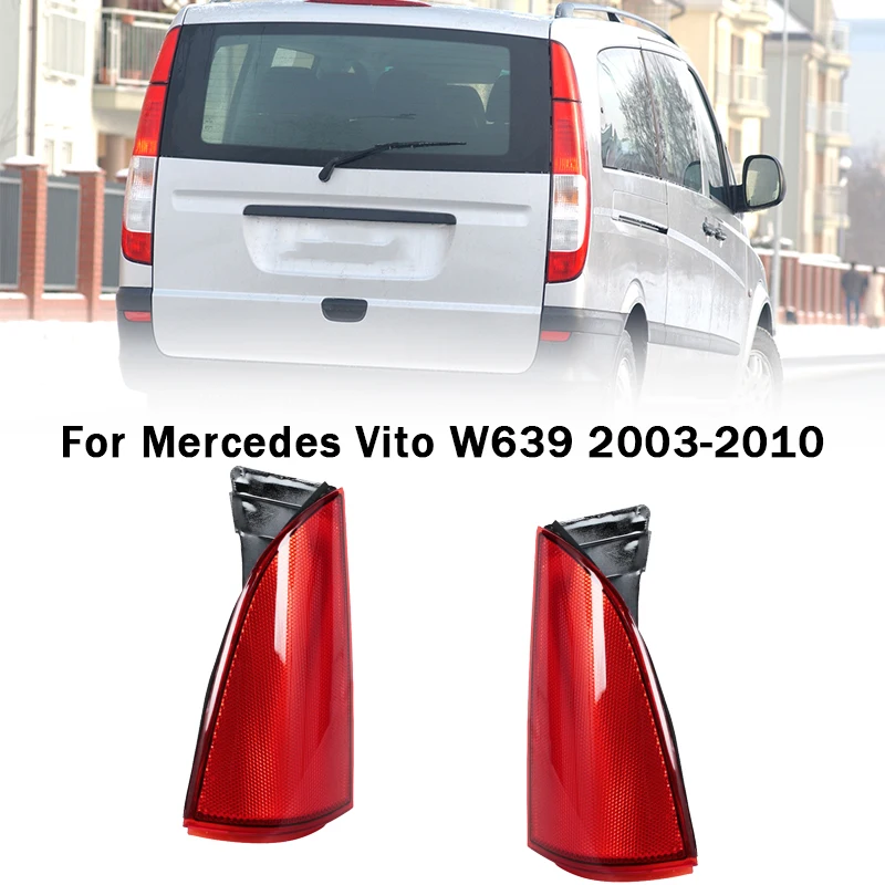 Tail Light For Mercedes Vito W639 2003-2010 Rear Bumper Brake Light Taillight Upper Triangle Light Small light A6398201964