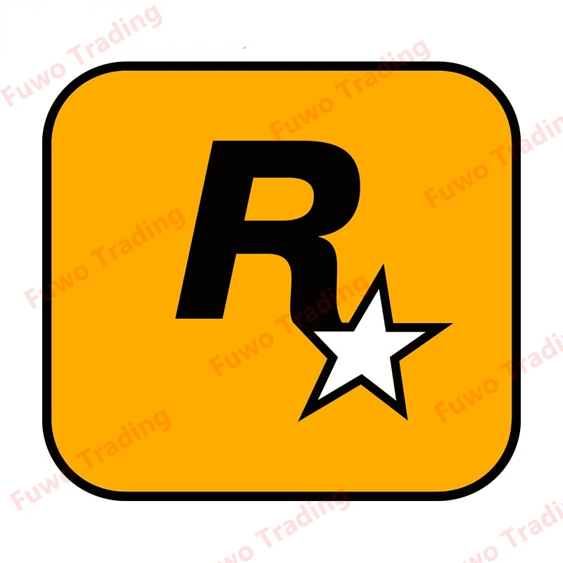 Fuwo Trading Car Stickers Funny Personality Rockstar Games Vinyl Graffiti Waterproof Occlusion Scratch Decals Acessories PVC