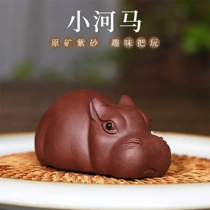 Zisha Tea Pet Wethy And Generous Creative Sculpture Ornament Tea Play Craft  Decoration Чайные Украшения  