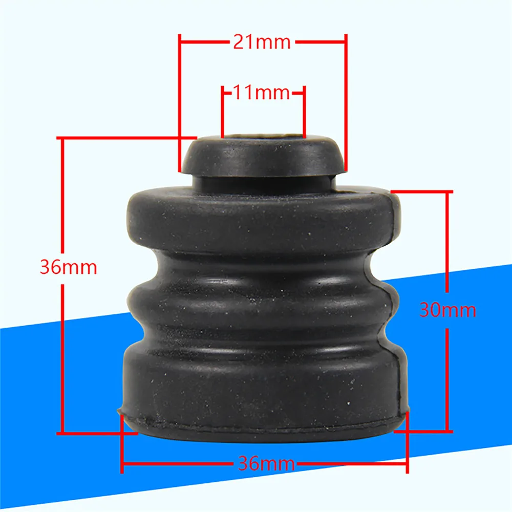 Cuscinetto in gomma antivibrante in gomma per ammortizzatore del compressore del condizionatore d\'aria da 3 pezzi per parti di riparazione del