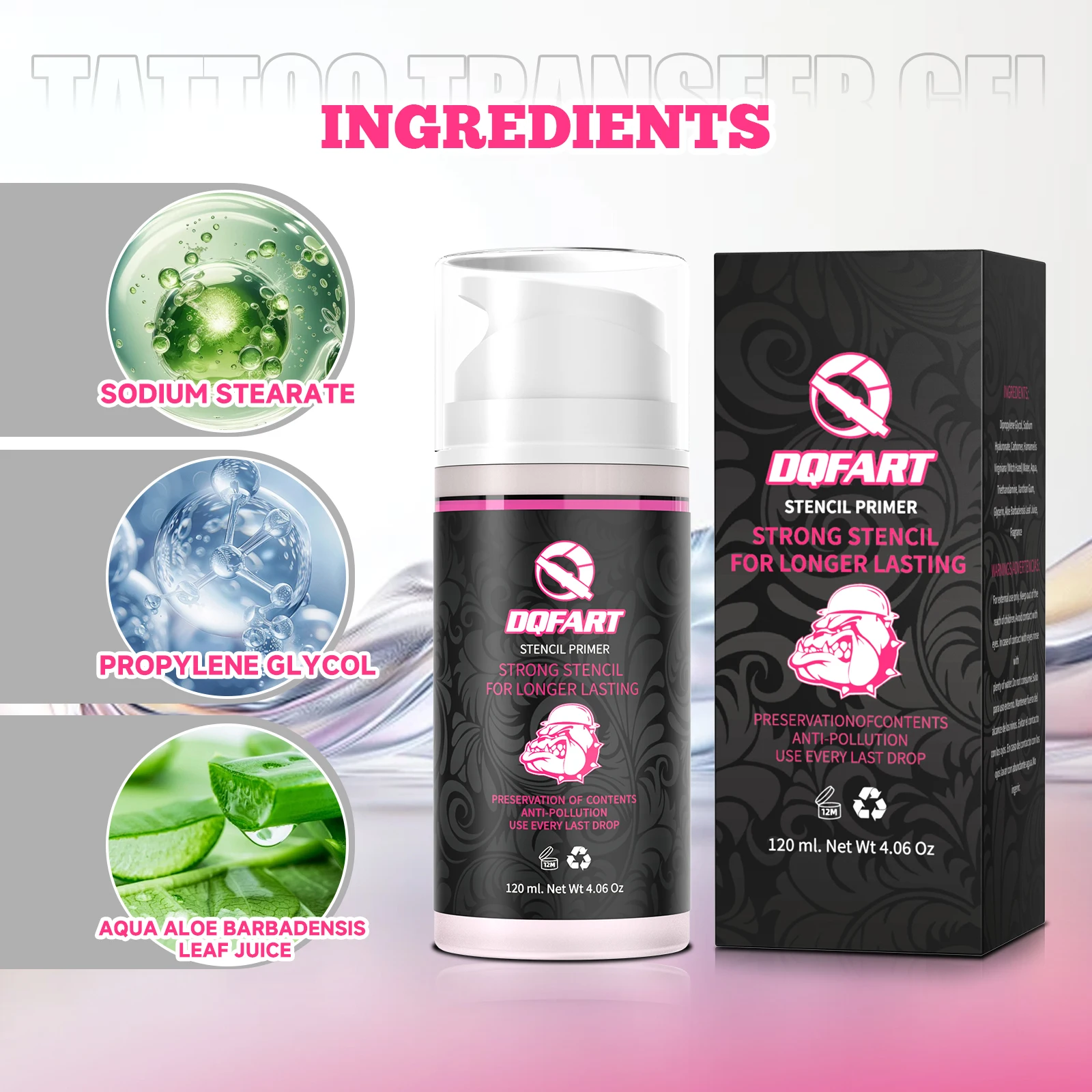 New 120ml/4.06Oz High Quality Tattoo Transfer Gel Professional Tattoo Stencil Gel Tattoo Supply Tattoo Accessories view 4