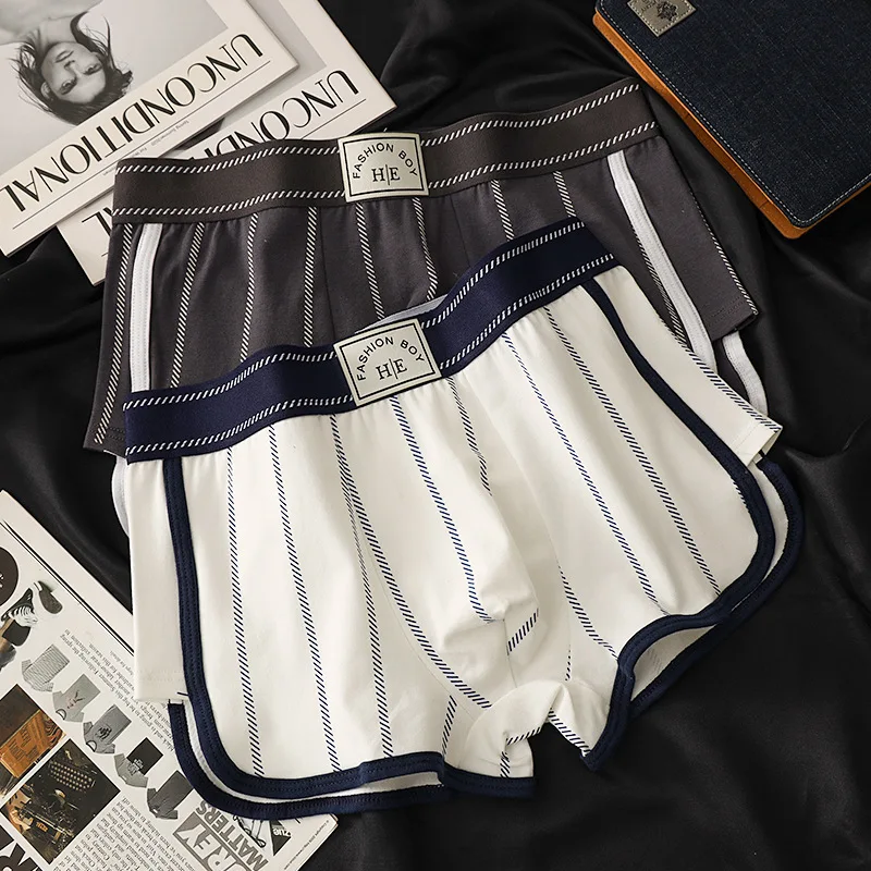 Ethika Boxer Cuecas Masculinas Slip Boxer Shorts Mainland China COTTON No No Knit None Underwear For Mens Sexy Lingеrie 