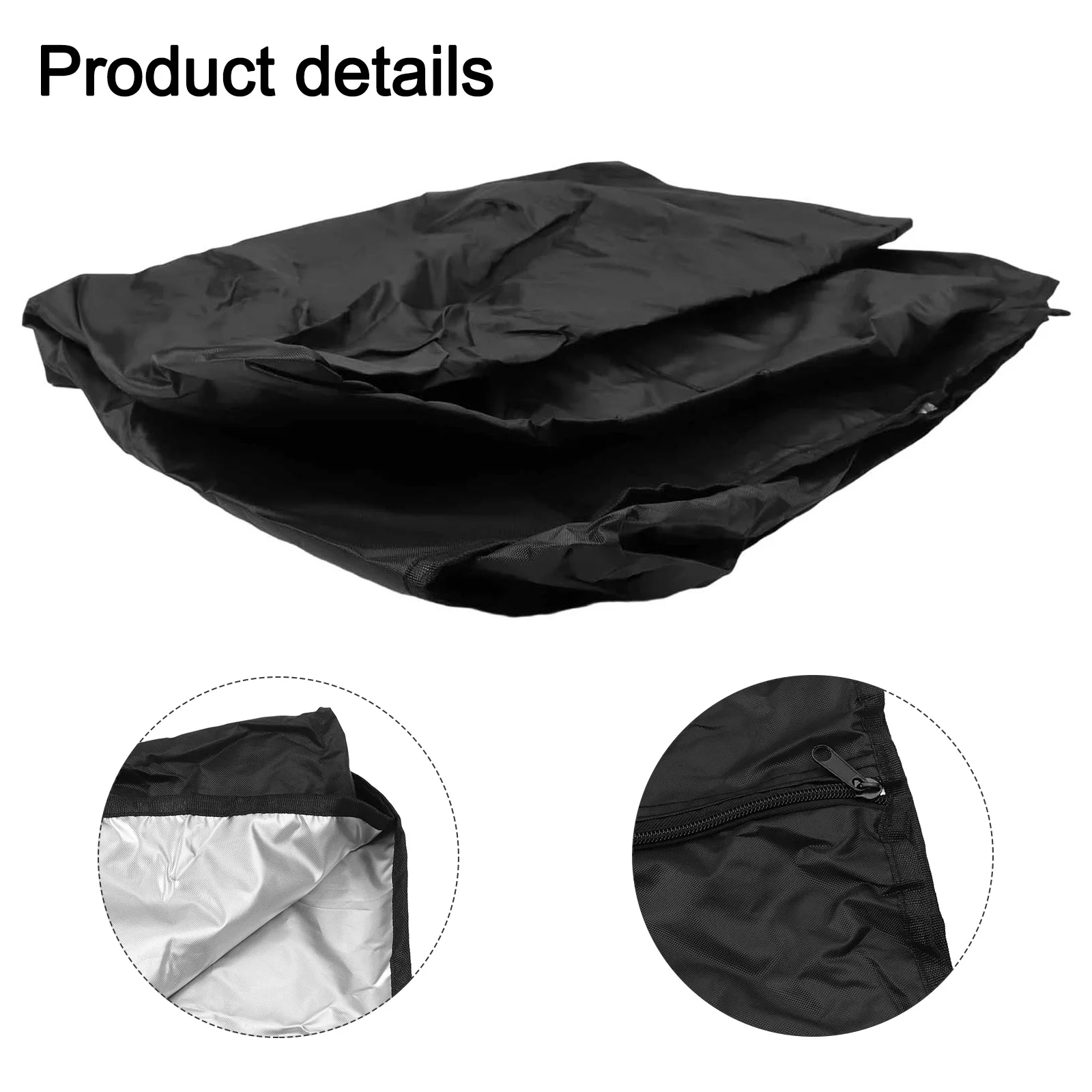 420D Oxford Waterproof Shelf Dust Cover with Zipper and Storage Pocket Designed for Use in Kitchens Garages and Storage Rooms