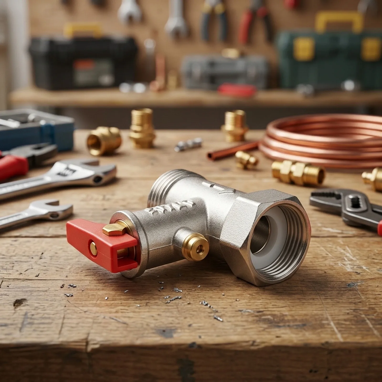 Brass Water Heater Safety Valve with Pressure Relief and Functions Designed for Long-Term Operational Reliability