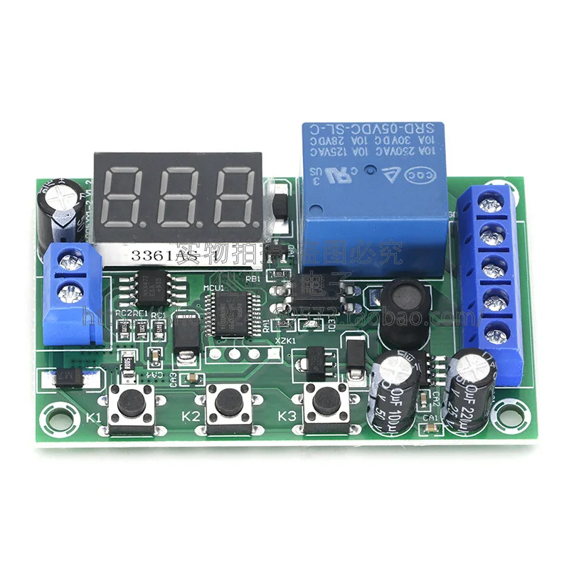 

DC Current Detection Module Relay Digital Display Overcurrent Alarm Switch Controller Motor Stalling Protection 12V