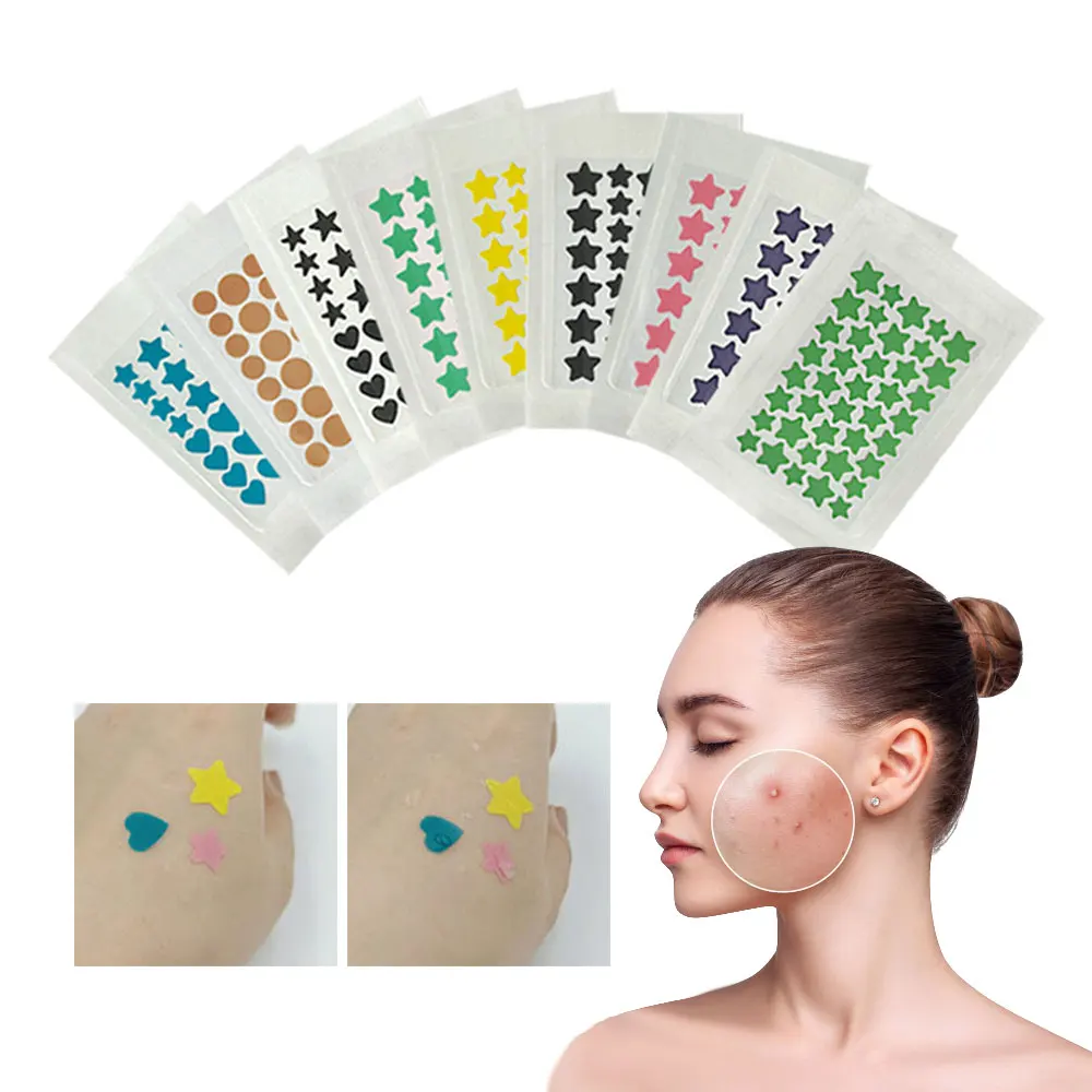 Patch hydrocolloïde anti-acné, réparation de l'acné, nettoyage invisible, respirant, imperméable, correcteur, décoloration, 28-40 pièces