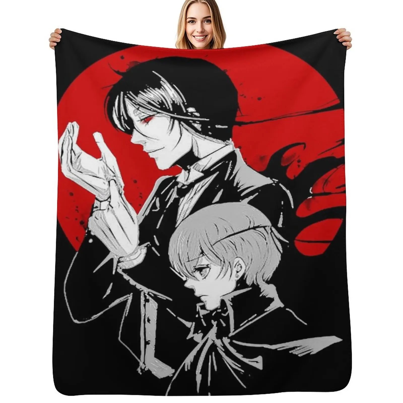 SEBASTIAN || CIEL SHIRT Throw Blanket Summer Cool Breathable Blanket for Sleeping