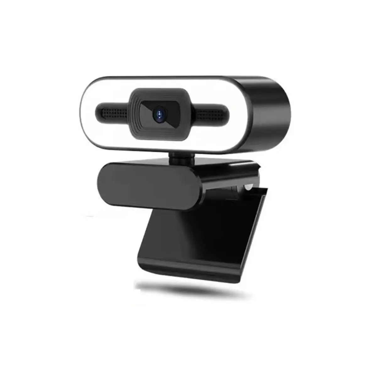 “QUALITY EXCELLE“4K 12MP Autofocus Webcam 3264x2448 30fps with Fill Light Microphone for PC Laptop Video Calls Live