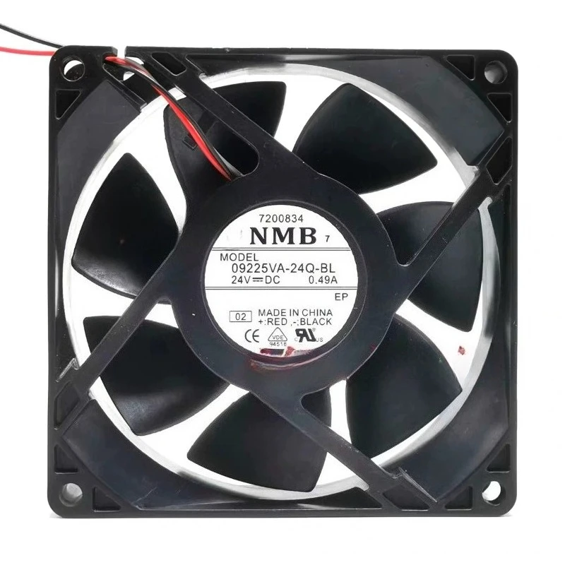 NMB 09225VA-24Q-BL 9025 24V 0.49A 9cm three-wire alarm variable-speed fan