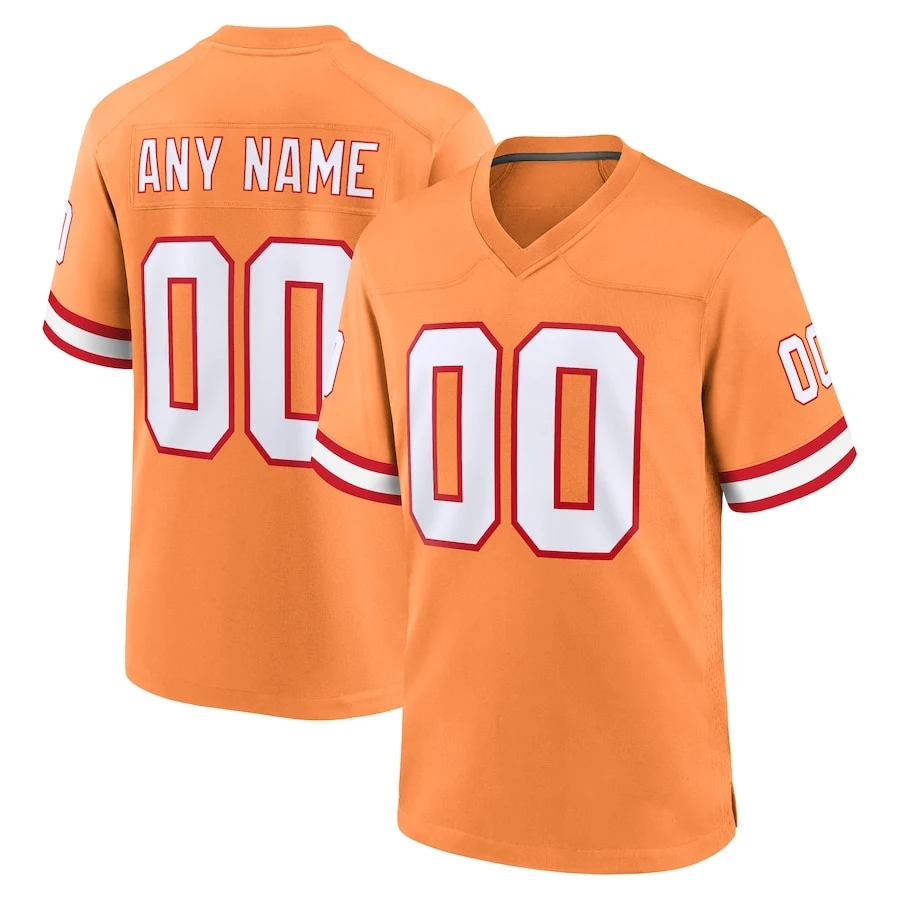 

Custom Tampa Bay Stitched Jersey America Game Footbball Jersey Personalized Any Name Number For Men Women Youth