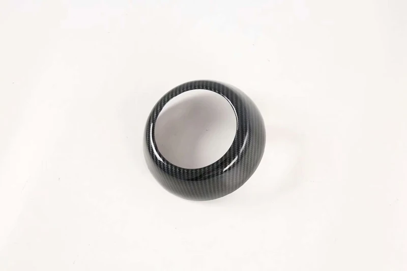 For Mazda CX-30 DM 2019-2021 Car Accessories Carbon Fiber Style Steering wheel circular decoration ring