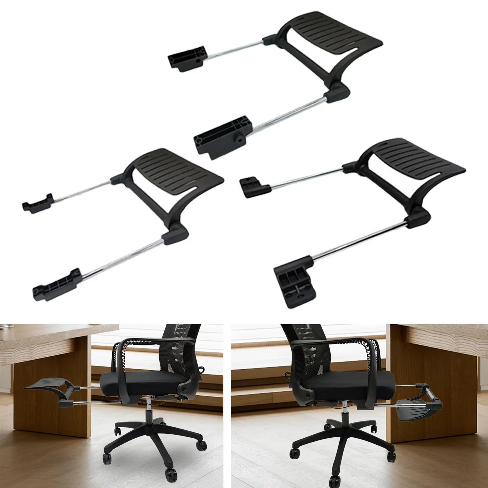 Ergonomic Office Chair Foot Pedal Assembly Durable PP Easy Install for Home Workspace Replacement