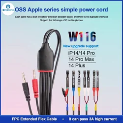 Power Boot Cable FPC Extended Flex Cable for iphone 5-15 Pro Max Android Mobile Phones Motherboard Battery Activation Boot Cable