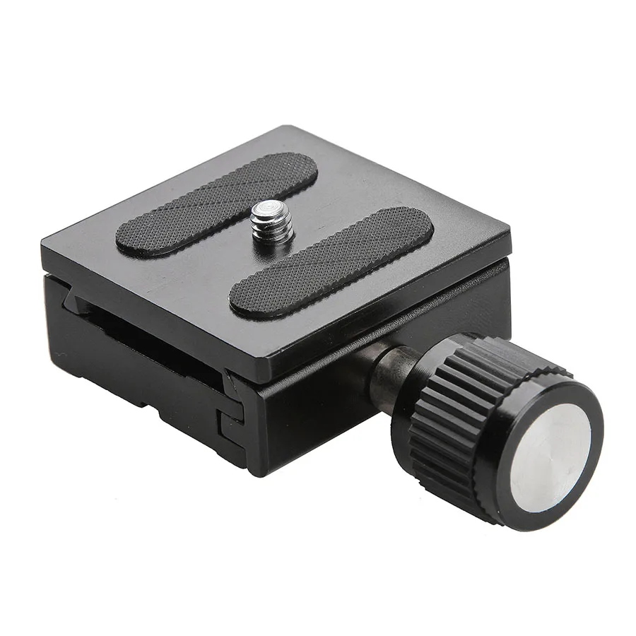 Tripod Monopod Head PU50 Quick Release Plate 1/4 3/8 Screw for Weifeng Benro Sirui Mount 650D 6D 7D 5DII D7100 D90 D5300 @