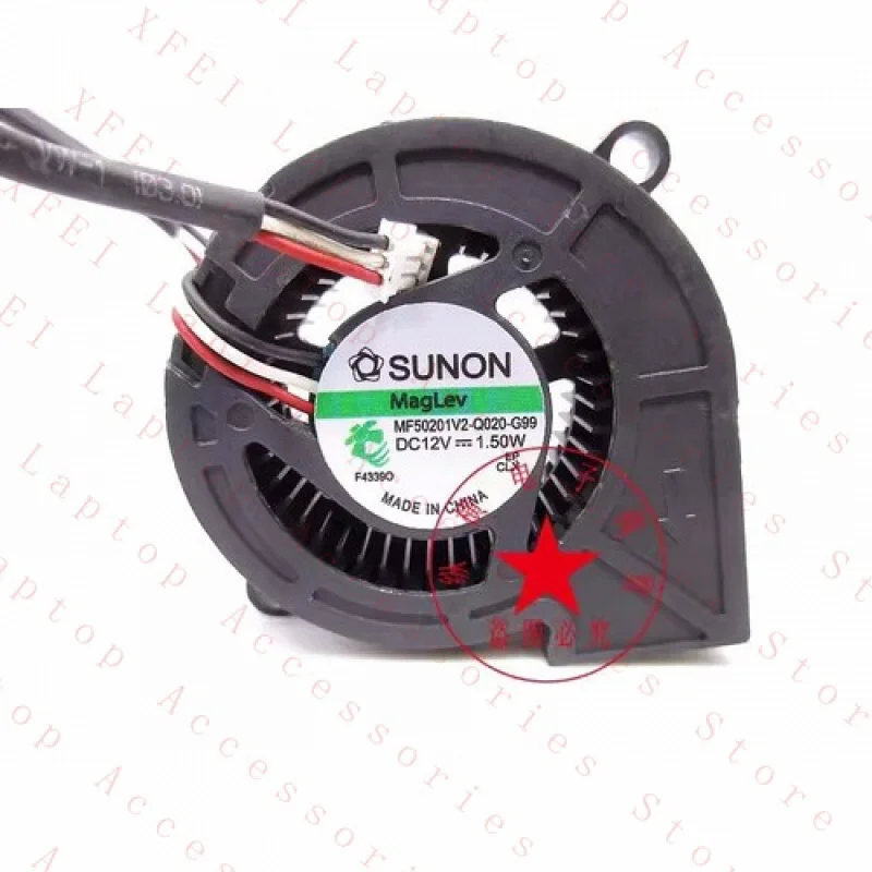F  1PC for SUNON MF50201V2-Q020-G99 12V Honghe HT-D382 Projector Turbine Cooling Fan