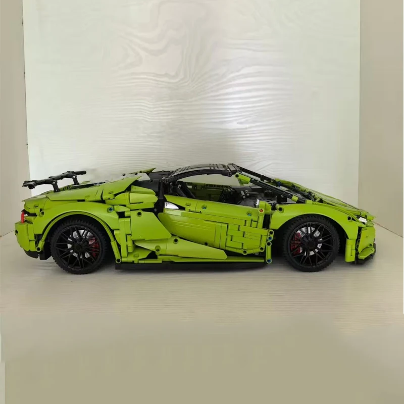 جديد التقنية MOC-72491 SuperCar مخصص نموذج مركبة اللبنات الطوب لتقوم بها بنفسك اللعب الجمعية هدايا عيد الميلاد للأطفال
