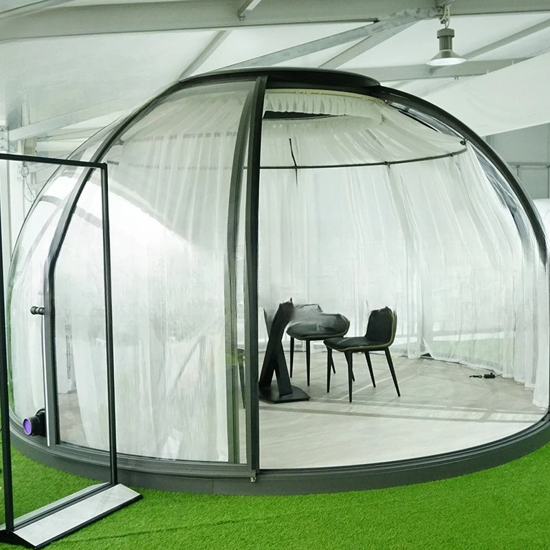 

Spherical tent transparent starry sky bubble house PC starry sky room restaurant pot hotel Internet celebrity outdoor homestay