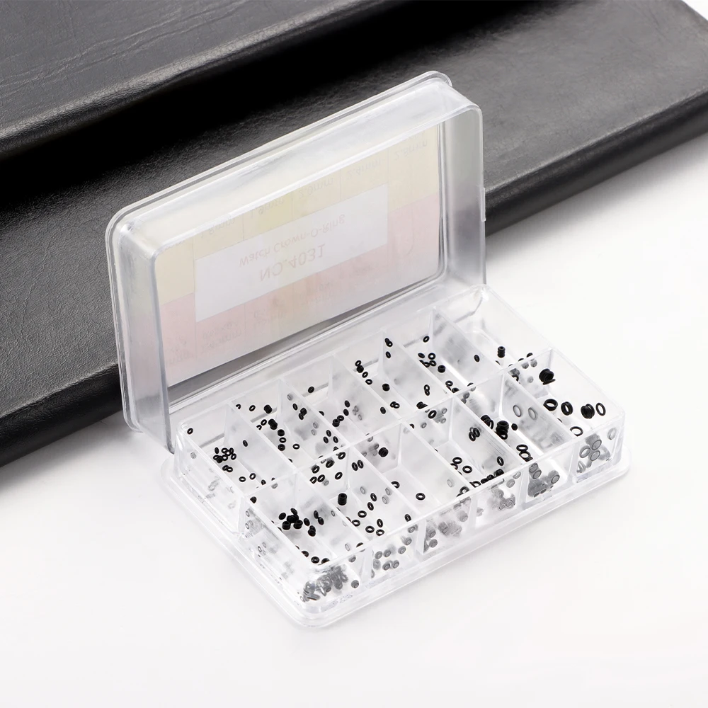 غسالة مطاطية صغيرة مقاومة للماء ، جزء أختام تاج الساعة ، أدوات إصلاح الساعات ، إكسسوارات الساعات ، حلقة دائرية ، مقاس 12 نوعًا ، جديد