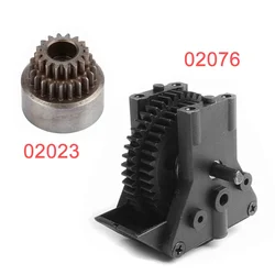 HSP 02023 Clutch Bell Double Gears 02076 Two Speed Transmission for 1/10 HSP 94102 94122 Nitro Powered On Road RC Drift Car