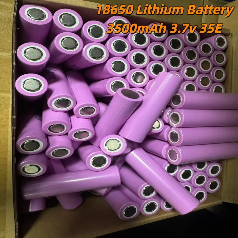 2-120pcs Original 35E 20A Discharge Rechargeable Battery 3500mAh INR18650 35E For Flashlight Batteries 3.7V Li-Ion Battery