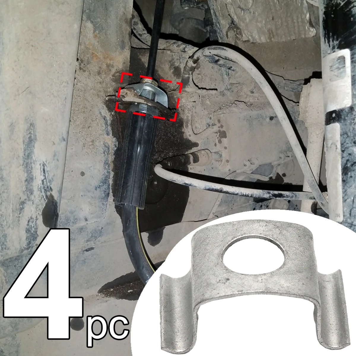 

Car Brake Hose Line Fixing Securing Clips Bracket Retaining Rivets Spring Repair Kit For BMW 6 Series E24 Z3 E36 3 F30 F31 F80