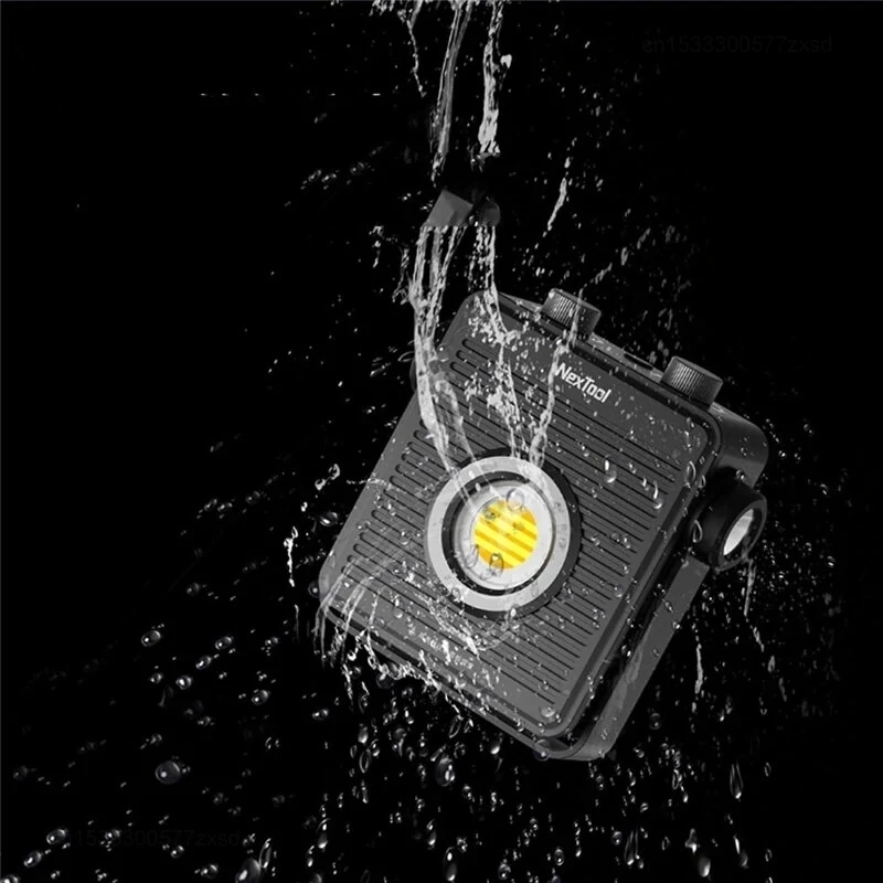 Xiaomi NexTool Outdoor Flashlight Camping Power Control Adjustable Brightness Waterproof 1800lm 13500mAh Spotlight Work Lights