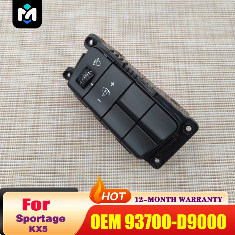 For Ki-a KX5 OEM 93700-D9000 Car Headlight Adjustment Switch Auto Parts for Vehicle
