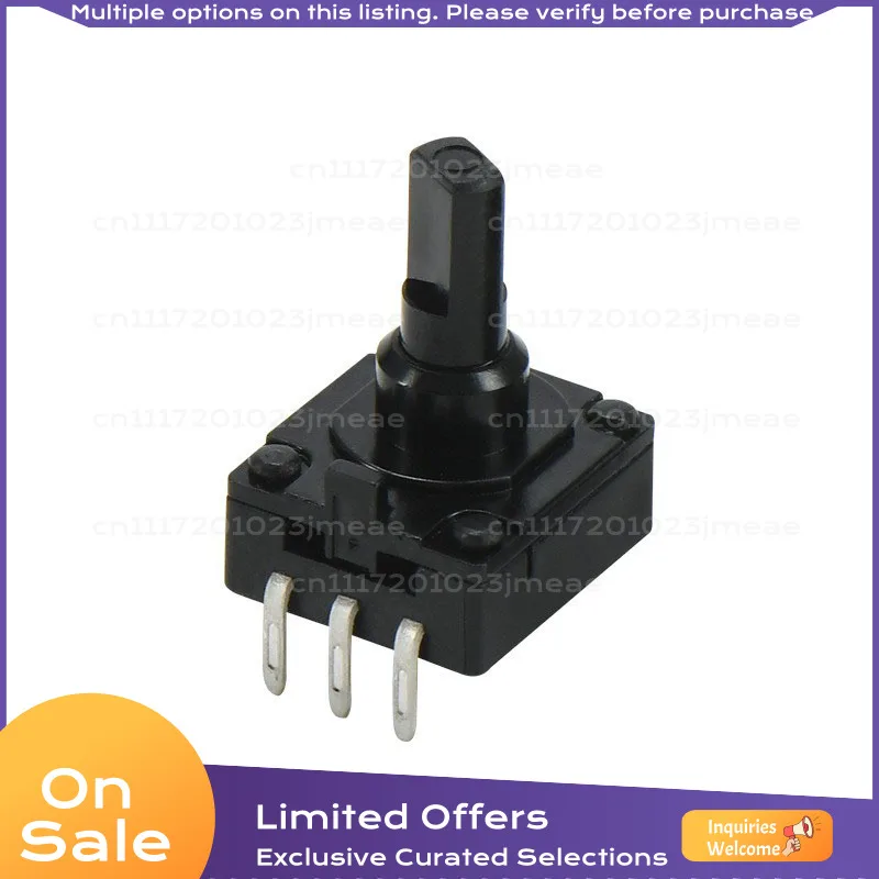 B5K B502 Servo Potentiometer, 220 Degree 330 Degree Positioning Potentiometer, 100000 Cycle Life for RC Models