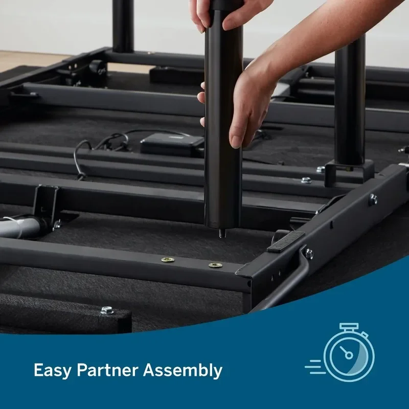 Verstelbaar Basisbedframe Met Kop-En Voetkantelfunctie