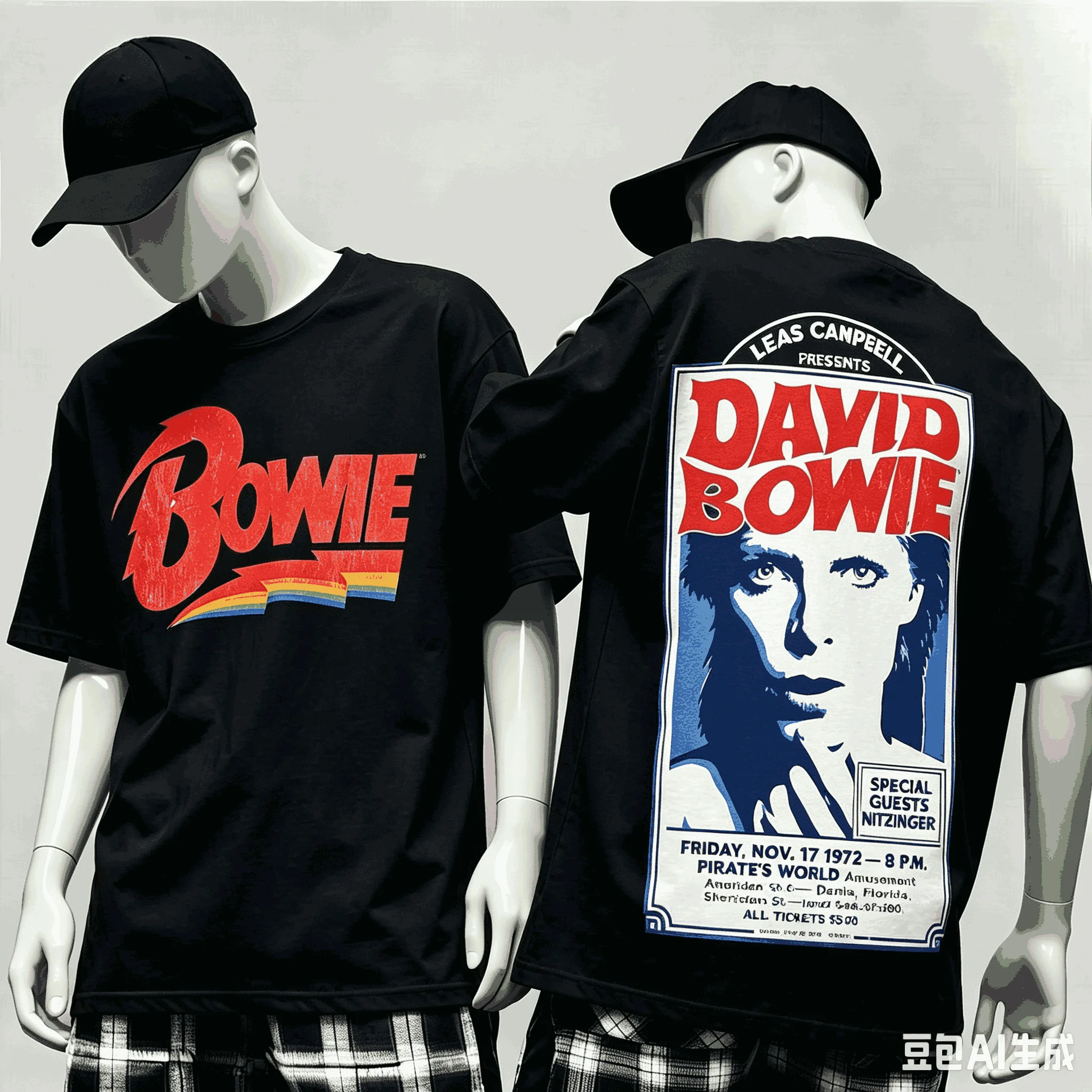 David Bowie 2026 Vintage-Style Graphic Tee  Clothing New Unisex Rock Band Shirt Hip Hop Oversized Unisex Harajuku high quality