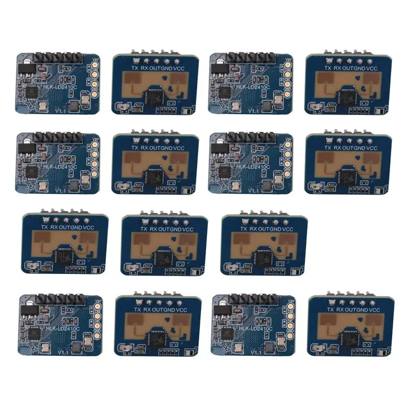 

Stable 15 Pcs 24G Mmwave HLK-LD2410C Human Presence Radar Sensor Motion Detection Module