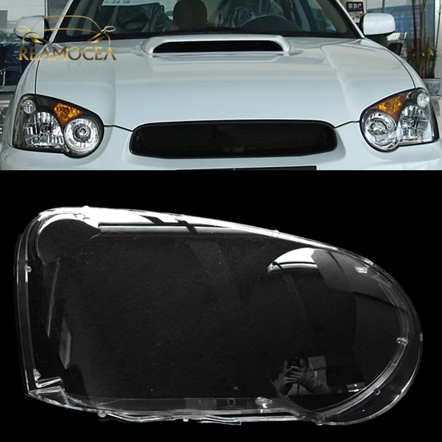 

Reamocea 1Pc Car Headlight Shell Lamp Shade Transparent Lens Cover Clear Headlight Cover For Subaru Impreza 2003-2005 2006-2013