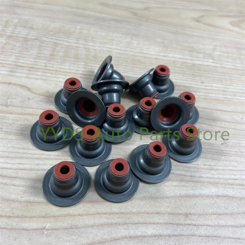 16PCS/Set Engine Seal Valve Stem # 24405819 24409815 For Chevrolet Aveo Sonic Cruze 1.6 1.8L Opel Vauxhall Astra Pontiac G3