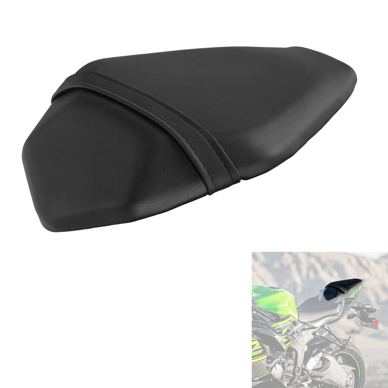 New YuFeng HL5183 Black Front Rider Driver Seat Cushion for KAWASAKI ZX6R ZX636 2019-2025