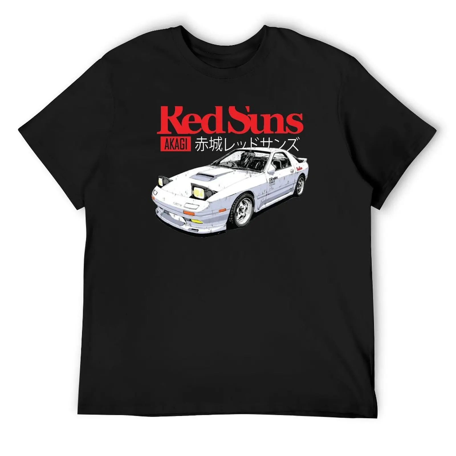 

Akagi Redsuns Ryosuke Takahashi Initial D T-Shirt T-shirts man anime figures quick drying men clothes