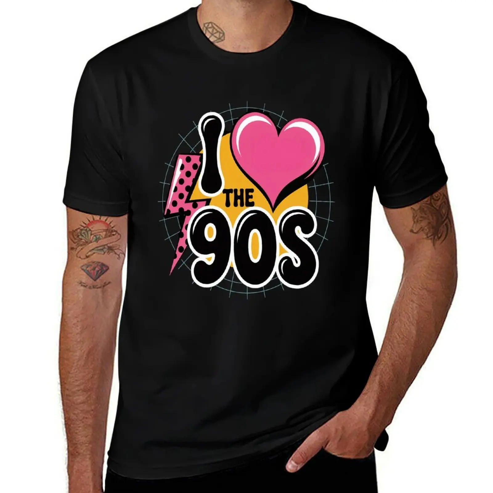 

I Love The 90s T-Shirt kawaii clothes cute clothes Luxury man tshirts for men