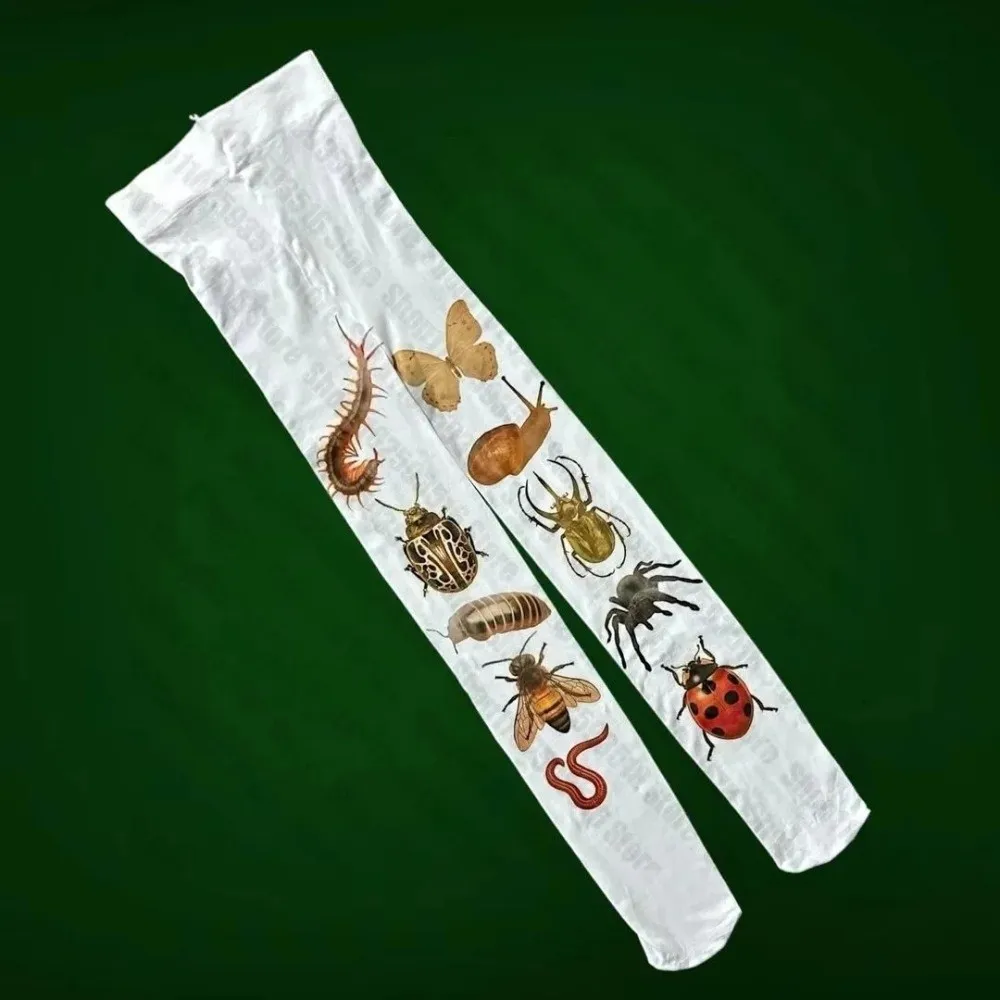 

Japanese Style Cartoon Printed Pantyhose Anime Y2K Sexy Stockings Leggings Slim High Waist Long Tights Sexy Lingerie Cosplay