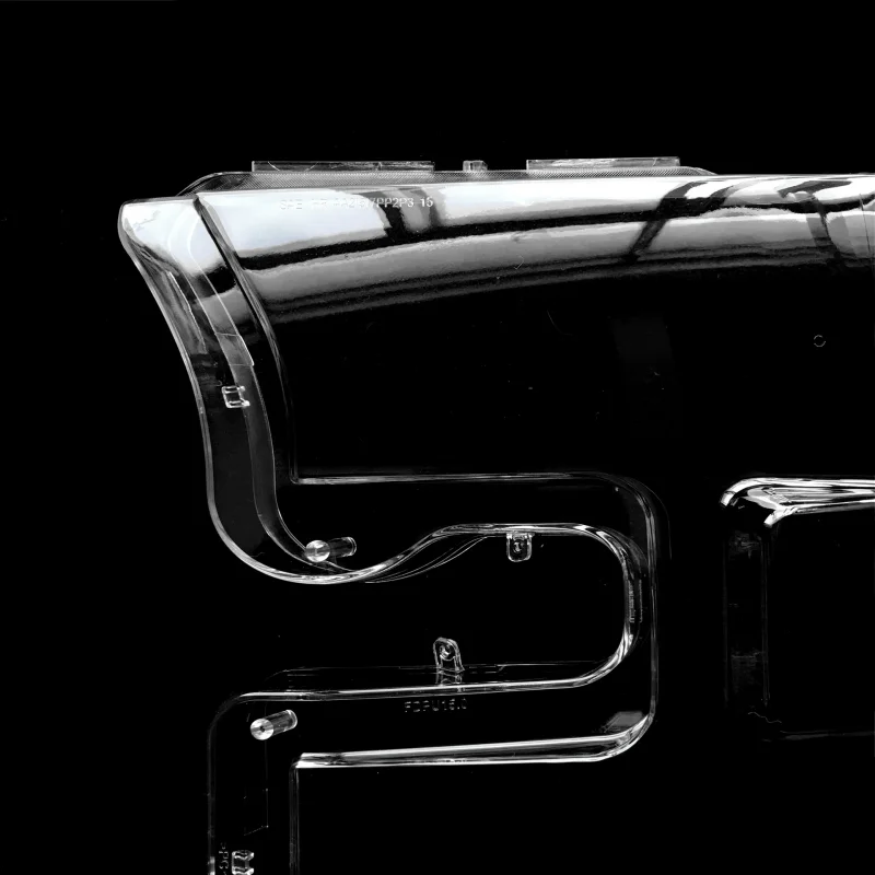 جديد الجبهة العلوي واضح غطاء للعدسات ل رابتور F-150 2015 2016 2017 2018 F150 كشافات شفافة الزجاج عاكس الضوء استبدال #2