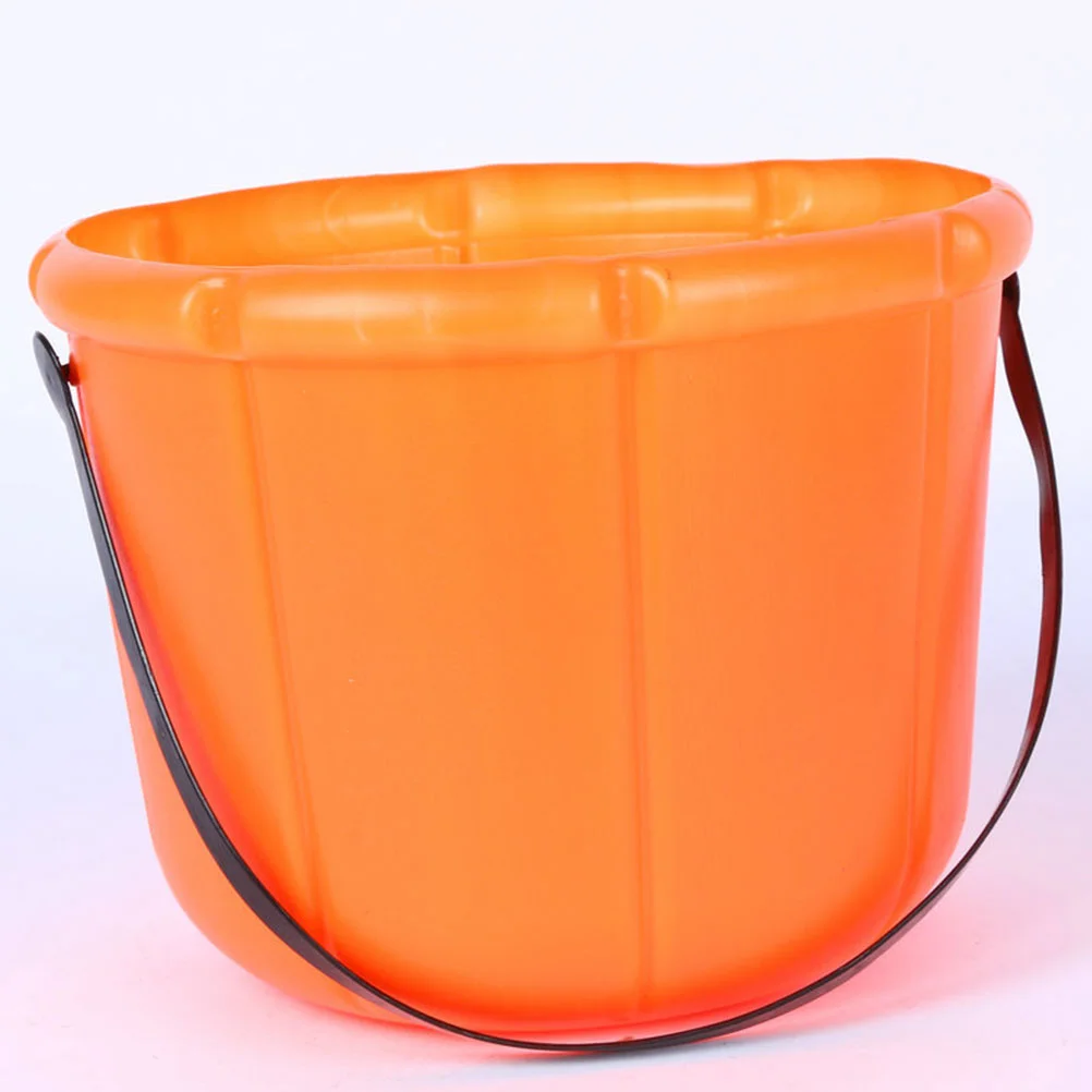 Lanterne Citrouille d'Halloween, Décorations, Décorations, Lumière LED, Sacs à Bonbons, Orange, Enfant, E27, 2 Pcs