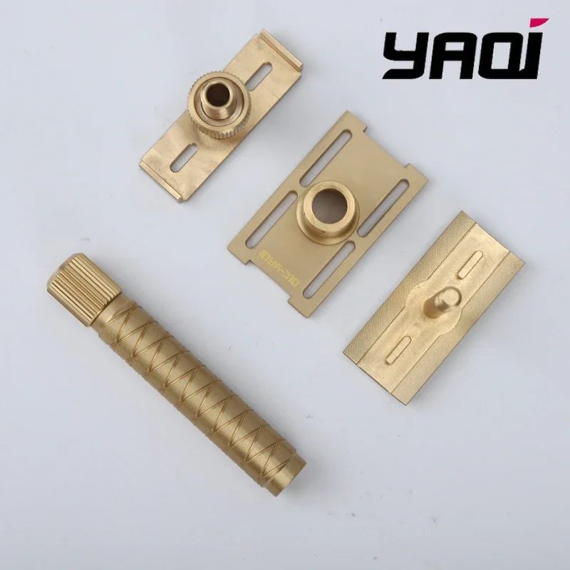 2026 Yaqi 100% Brass Material Adjustable The Final Cut - Brass V2 Safety Razor Collectibles Birthday Gift For Boyfriend