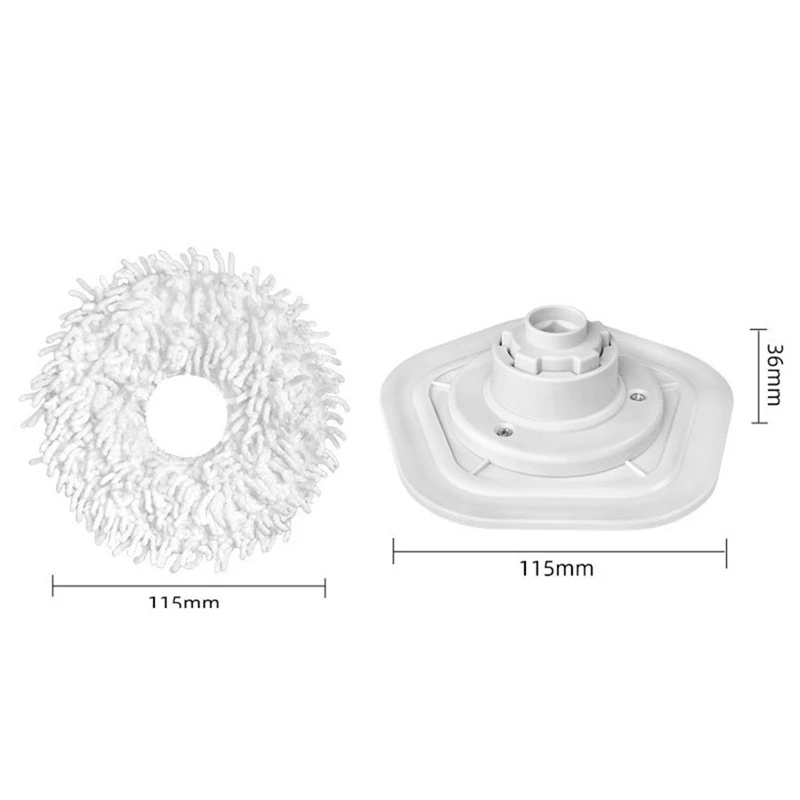 طقم وسادات ممسحة قابلة للغسل لبوت دريمة ، مكنسة ، مكنسة كهربائية ، خرقة قماش ، أرضية نظيفة ، قطع غيار ، W10 ، W10Pro